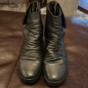 Fly London Wedge Bootie. Size 8